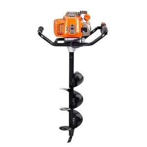 Machine de forage de sol multifonctionnelle GD à essence, 2 temps/4 temps, en alliage d'aluminium, 63cc - Idéale pour la plantation d'arbres professionnelle et le bricolage - Product Image 1