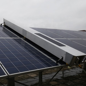 Robot de nettoyage de panneaux solaires entièrement automatique, machine de nettoyage de centrales photovoltaïques, équipement de nettoyage de modules photovoltaïques - Product Image 6