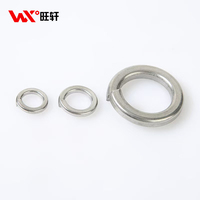 DIN127 Stainless Steel Spring Washers Anti-Vibration Split Lock Washers for Mechanical Equipment
