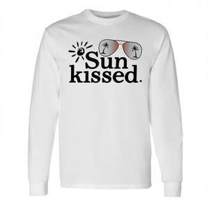 T-shirt à manches longues Sun Kissed pour les vacances d'été à la plage - Product Image 2