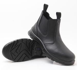 Chaussures de Sécurité en Cuir <span class=keywords><strong>SAIAN</strong></span> pour Hommes et Femmes, avec Embout en Acier, Anti-Statiques et Anti-Perforation, Bottes de Travail avec Semelle Intérieure en PU pour la Construction - Product Image 3