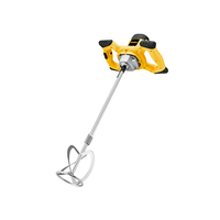 Mixeur électrique Portable à ciment béton, 950W, pour plastification de peinture, mélangeur à palette de mortier, perceuse Pro, outil de mélanger, 2 pièces