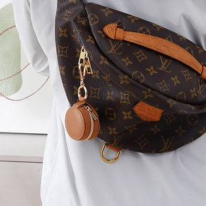 กล่องใส่เครื่องประดับพกพาขนาดเล็ก พร้อมพู่ห้อย ซิปปิด หนัง PU บุผ้ากำมะหยี่ เป็นมิตรกับสิ่งแวดล้อม ทนทาน กระเป๋าใส่เครื่องประดับสำหรับเดินทาง พร้อมจี้ห้อย - Product Image 5