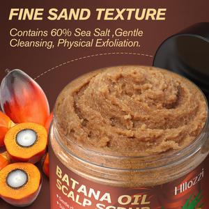 Exfoliante para el cuero cabelludo con sal marina, biotina, cebolla y batana para una limpieza profunda y suave. - Product Image 4