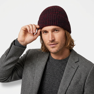Gorro de Punto Unisex con Estampado por Transferencia Térmica, 100% Acrílico, Diseño Sólido, Cálido para Invierno, Informal, para Exteriores, para Adultos, Talla 58-60 cm - Product Image 1
