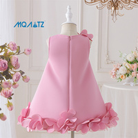 Robe de princesse pour filles MQATZ, vente en gros, 4-8 ans, robe sans manches à fleurs, robe d'anniversaire pour filles