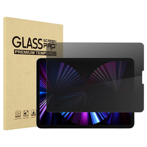 360 °   Protection d'écran anti-espion <span class=keywords><strong>4</strong></span> directions pour iPad Air 11 pouces M4 M3 <span class=keywords><strong>M2</strong></span> (8e/7e/6e génération, 2026/2025/2024) en <span class=keywords><strong>verre</strong></span> <span class=keywords><strong>trempé</strong></span> - Product Image 1