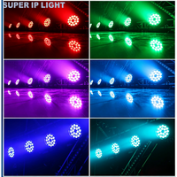 Luz LED Par RGBW de 18x15W, IP65 Impermeable, DMX, para Escenarios, con Múltiples Ángulos de Haz, Ra80 CRI, 50000h de Vida Útil, para DJ y Bodas