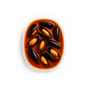 Nouveauté : Moules Gudfud d'Espagne, repas prêts à consommer, 0,32 kg, plats de fruits de mer, emballage sous vide, durée de conservation de 50 jours, stockage réfrigéré - Product Image 2