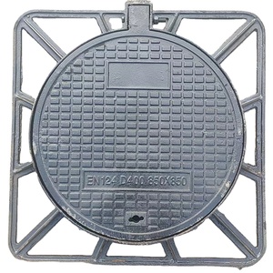 Couverture de trou d'homme carrée et ronde en <span class=keywords><strong>fonte</strong></span> ductile et <span class=keywords><strong>grille</strong></span> de vidange Services de coulée de <span class=keywords><strong>grille</strong></span> de couverture de puits Produit métallique - Product Image 4