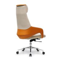 Chaise de bureau moderne ergonomique pivotante inclinable à dossier haut en cuir réglable en hauteur Y001A pour usage de bureau, mobilier de bureau, chaise de bureau
