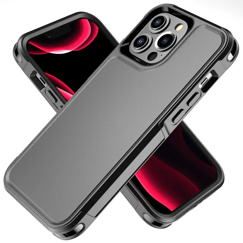for iPhone 13 Case Tough Protection Matte Armor Shockproof Phone Case for iPhone 13 Pro Max