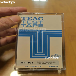 NUEVA CINTA DE PRUEBA ORIGINAL ABEX TCC-901 Mirror CASSETTE 18um Excelente - Product Image 2