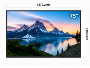 Pantalla LCD de 43 Pulgadas <span class=keywords><strong>TRT</strong></span> con Brillo Alto, Pantalla Táctil Opcional, Cartel Publicitario de Calidad Ultra - Product Image 5
