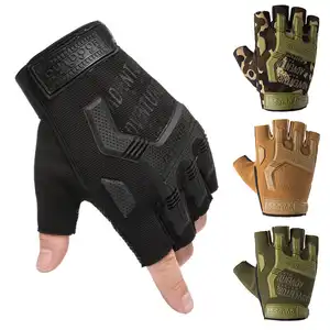 Tactische Handschoenen Half Vinger Outdoor Handschoenen Vingerloze Handschoen Voor Schieten Fietsen Paintball Motorfiets