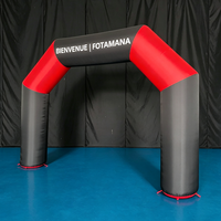 Arche Gonflable Personnalisée pour Événements, Tente en Tissu Oxford Résistant à l'Eau, Installation Facile pour Sports de Plein Air, Publicité, Fêtes