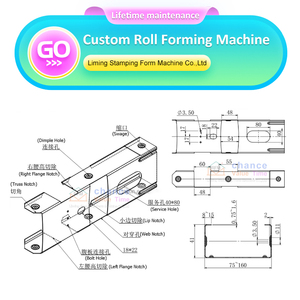 <span class=keywords><strong>Liming</strong></span> 1.5mm otomatik Villa çelik çerçeveleme makinesi ışık göstergesi için konut İnşaatı - Product Image 6
