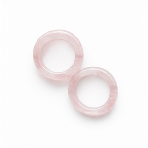 Anillo de Cuarzo Rosa Abraza el Amor, la Calma y la Conexión SOLO UNA PIEZA - Product Image 2