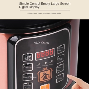 Olla a Presión Eléctrica Doméstica de 5L de Gran Capacidad, Olla Inteligente Automática de Alta Presión para 5-6 Personas - Product Image 4