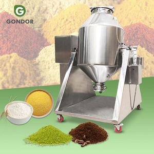 Máquina Mezcladora de Doble Cono para Carbón, Polvo, Cereales, Hierbas y Kava, con Tambor Giratorio de 360 Grados, Capacidad 30kg - Product Image 1