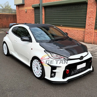 Pour capot moteur en fibre de carbone GR YARIS GXPA16 V Style capot avant
