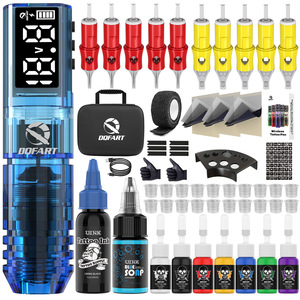 Nuevo <span class=keywords><strong>Kit</strong></span> de Tatuaje Inalámbrico <span class=keywords><strong>Completo</strong></span> DQFART WTK-253 <span class=keywords><strong>para</strong></span> Principiantes, Herramienta de Tatuaje con Batería de 1600 mAh <span class=keywords><strong>para</strong></span> un Uso Prolongado - Product Image 3