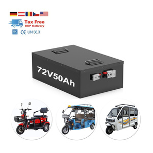 แบตเตอรี่รถมอเตอร์ไซค์ริกชอว์ 72v 75แอมป์ 100ah 200ah Lifepo4 ลิเธียม - Product Image 3