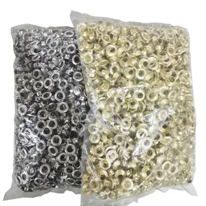 5.5mm lubang ayam lapis nikel grommet membuat lubang tombol untuk kertas/papan/tas/tab/catatan Harga dealer