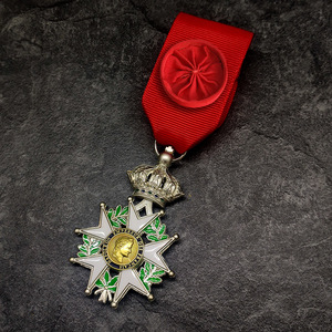 Medaglia dell'Ordine della Legione d'Onore Francese, Qualità Supervisata East Line, Incisione 3D in Zinco, Distintivo dell'Imperatore Napoleone - Product Image 6