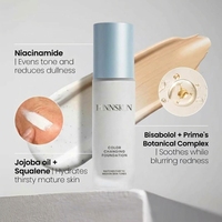 PINNSKIN Fond de Teint Liquide Hydratant à Changement de Couleur Niacinamide Squalane Éclaircissant Base de Maquillage Visage Marque Privée OEM