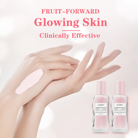 Crème hydratante pour le visage à la pastèque de marque privée crème apaisante pour la beauté de la peau crème pour le visage rougeoyante à la pastèque