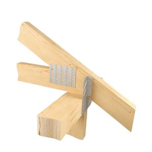 Plaque métallique galvanisée 1 mm d'épaisseur, plaque à clous pour charpente, plaque à clous pour charpente de <span class=keywords><strong>maison</strong></span> en bois - Product Image 2