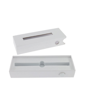 Boîte d'emballage résistante aux enfants, faite à la main, personnalisée, 0,5 ml, 1 ml, avec fenêtre et EVA
