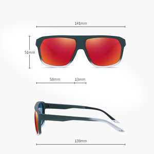 Lunettes de soleil polarisées pour hommes Danda, monture TR90, UV400, légères, pour la conduite en extérieur - Product Image 3
