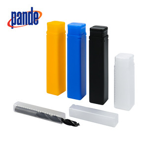 New Arrival Transparent <strong>Plastic</strong> square Telescopic Pack Tube for CNC End Mill Tool Packing <strong>Plastic</strong> Packaging Box the <strong>Plastic</strong> Box - Product Image 4