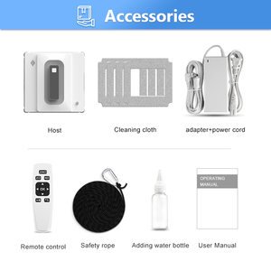 Robot domestique de haute qualité, nettoyage double face, élimination des taches à haute efficacité, modes de pulvérisation multiples, nettoyeur de vitres contrôlé par application - Product Image 5