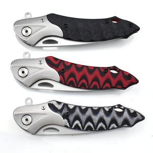 سكين بوشن الجديد للتخييم في الهواء الطلق، سكين جيب قابل للطي، سكين للبقاء على قيد الحياة والصيد، مقبض G10، تصميم مخصص - Product Image 4