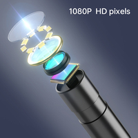 Endoscope AV OEM C30M 8,5 mm, vente en gros, écran 4,3 pouces, capteur CMOS 8 LED, boroscope d'inspection H.265 USB pour l'inspection des canalisations domestiques