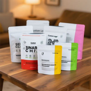 Emballage alimentaire refermable imprimé numériquement, sachet debout, emballage personnalisé en aluminium pour thé aux <span class=keywords><strong>fleurs</strong></span>, sac en plastique - Product Image 3