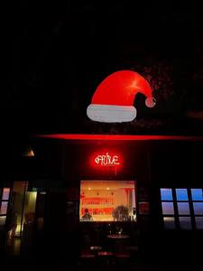 Advertising <strong>Inflatables</strong> <strong>Christmas</strong>-Themed <strong>Inflatable</strong> <strong>Christmas</strong> Hat With Led Lights For Holiday Promotions - Product Image 2