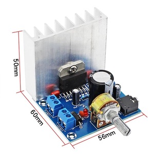 TDA7377 Audio <b>Amplifier</b> Board 50x60x56mm Dual Channel High Power DC 12V <b>Speaker</b> Module - Product Image 1