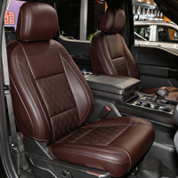Protecteur de siège de voiture universel pour camionnette, SUV, cuir PVC résistant, imperméable, compatible, expédition rapide, directement de l'usine
