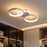 Plafonnier LED moderne, lampe d'allée, éclairage de couloir, petit lustre IP33 220V pour la maison, le salon, le bureau à domicile, la chambre à coucher