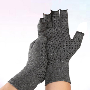 Professional Custom <b>Fingerless</b> Lymphedema Rheumatoid Pain Relief Therapy Compression Anti <b>Arthritis</b> Hand <b>Gloves</b> <b>for</b> <b>Arthritis</b> - Product Image 6