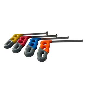 Veylora Edition 4 pièces 15cm en acier blanc queue de baleine pour outils PDR équipement de réparation de carrosserie tiges de réparation de bosses sans peinture - Product Image 5