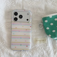 Coque de téléphone IMD à rayures tendance pour iPhone 18 Pro, 18 Pro Max, 17, 17 Pro, 17 Pro Max, 16, 16 Pro Max, 15, 15 Pro, 15 Pro Max, 14 Pro Max, 14 Pro, 14, 13 – Coque personnalisable