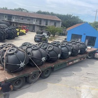 ZHH Flotador Hidráulico Neumático Cilíndrico Antienvejecimiento para Barcos, Neumático de Avión, Bote Inflable, Goma para Barcos, Shandong