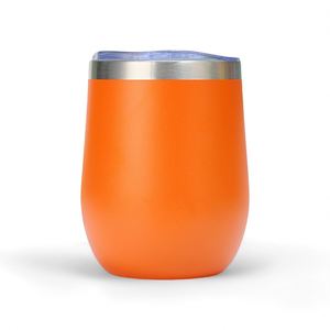 Custom Logo Wine Mugs Cup Stainless Steel Insulated Bottles Sublimation Tumbler With Lid for Laser - Product Image 5