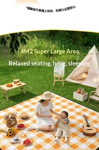 Premium Quality Waterproof Soft 3Layer Picnic <b>Blanket</b> Square Beach Custom Checkered Portable Travel Padded Leakproof <b>Camping</b> Mat - Product Image 3
