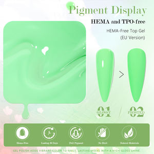 Vendeeni Summer <span class=keywords><strong>Neon</strong></span> Gel Nail Polish Set Box con Unique Color Book TPO Hema OEM Private Label Free 36color Summer Gel Polish - Product Image 4